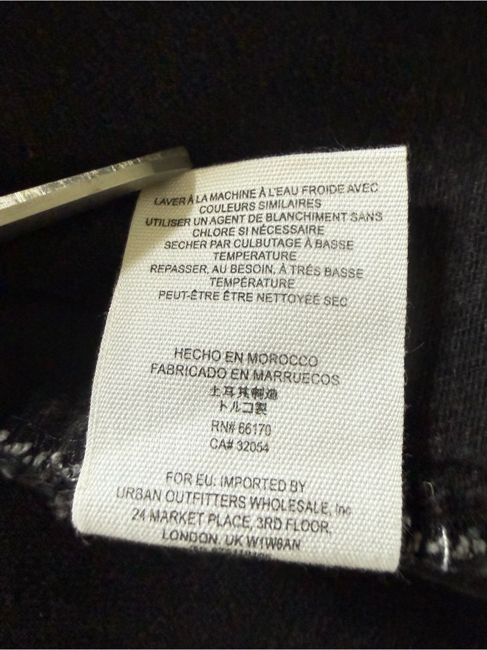 Free People Women’s Rumors Washed Black Denim Jacket! Medium! - Picture 8 of 9